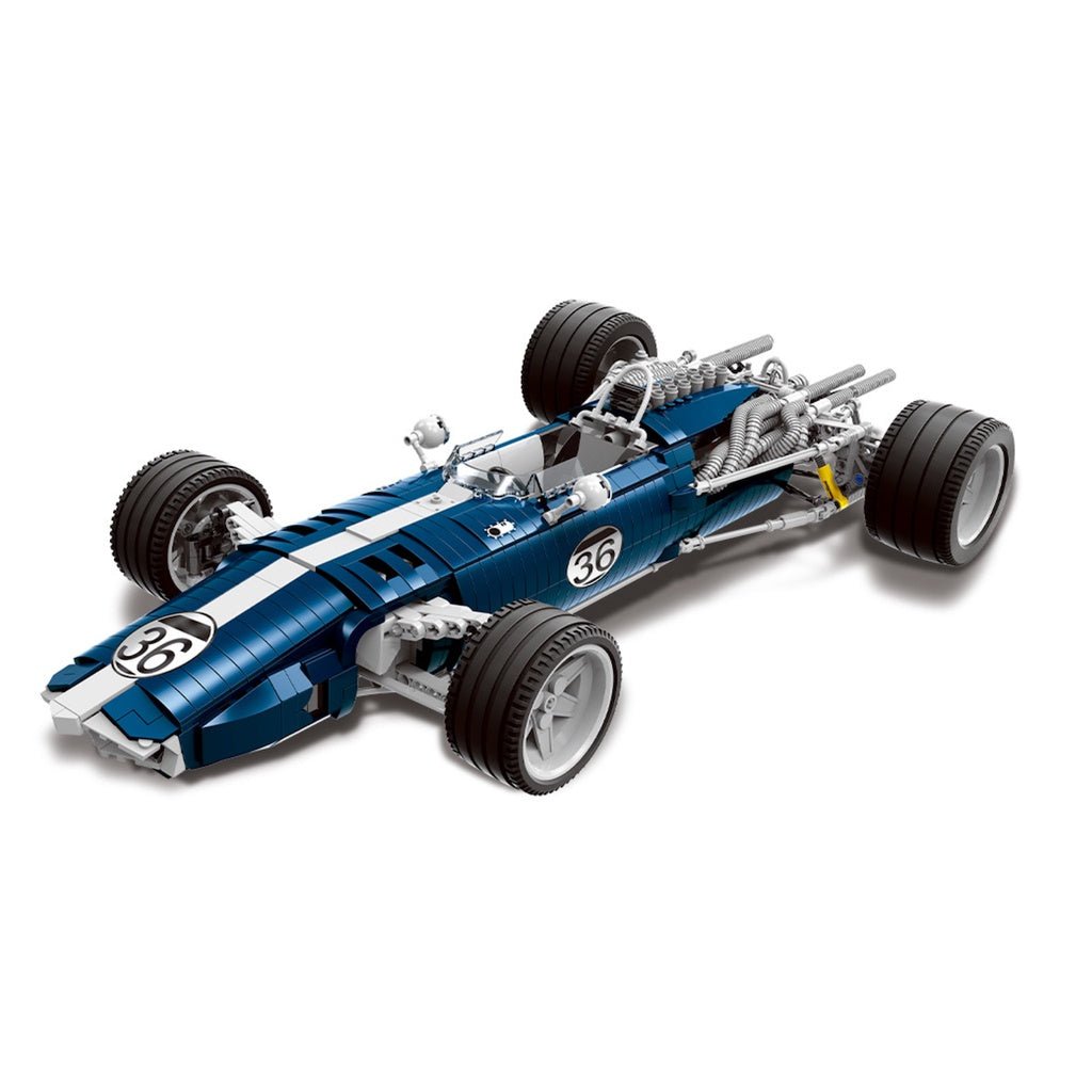 Eagle VGrand Prix Racer - Building Blocks Set | Power Brickz