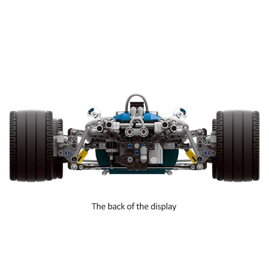 1967 Eagle V12 Grand Prix Racer Building Blocks Kit | 1758 Pieces
