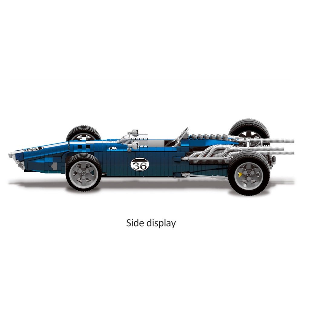 1967 Eagle V12 Grand Prix Racer Building Blocks Kit | 1758 Pieces
