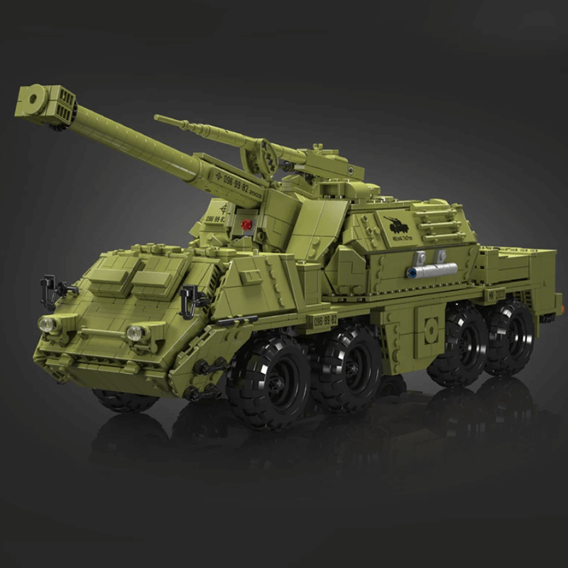 Dana Self-Propelled Artillery Tank - Building Set | Power Brickz