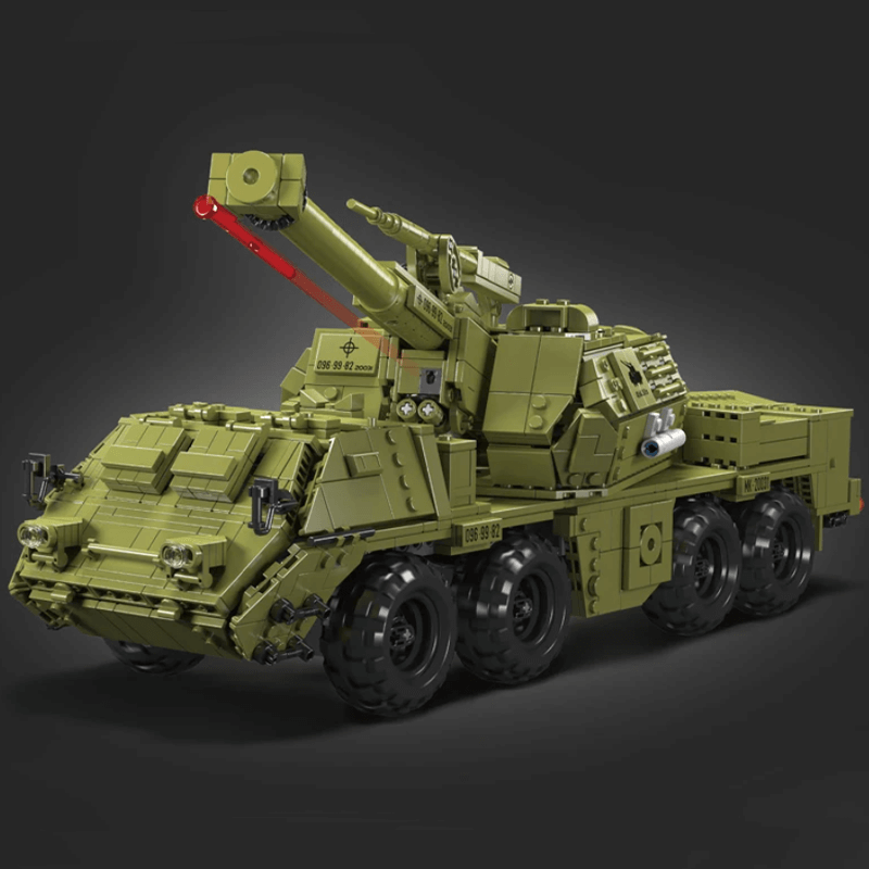 Dana Self-Propelled Artillery Tank - Building Set | Power Brickz