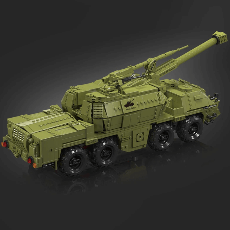 Dana Self-Propelled Artillery Tank - Building Set | Power Brickz