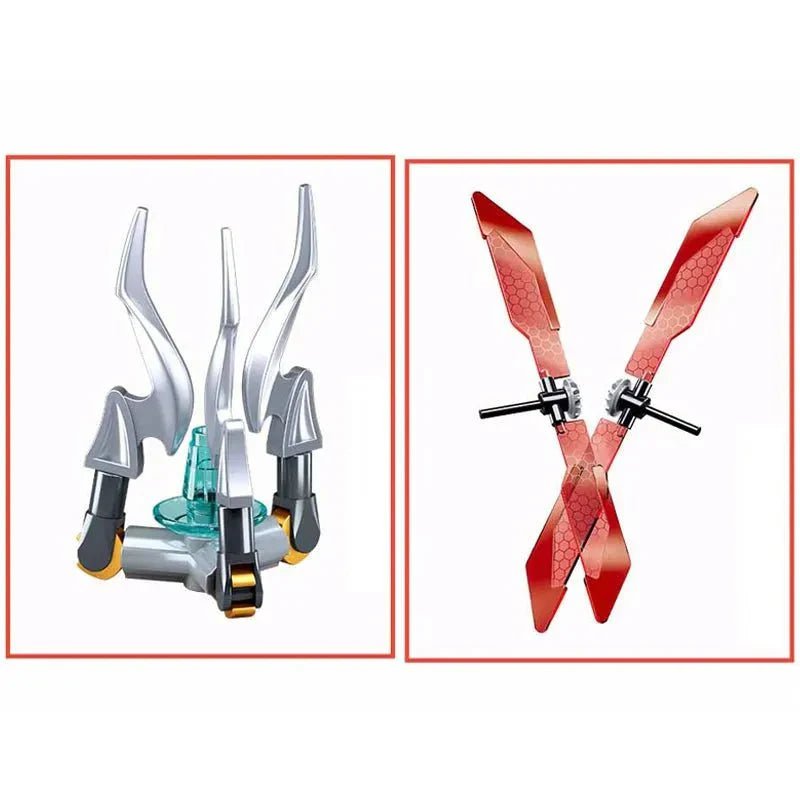 Dark Wanderer Transformed Mech Robot Warrior Bricks Toy | 585pcs - Power Brickz