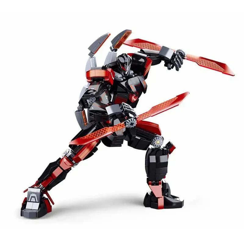 Dark Wanderer Transformed Mech Robot Warrior Bricks Toy | 585pcs - Power Brickz