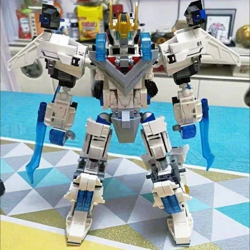 Deformation Wind Blade Mech Robot | 901pcs - Power Brickz