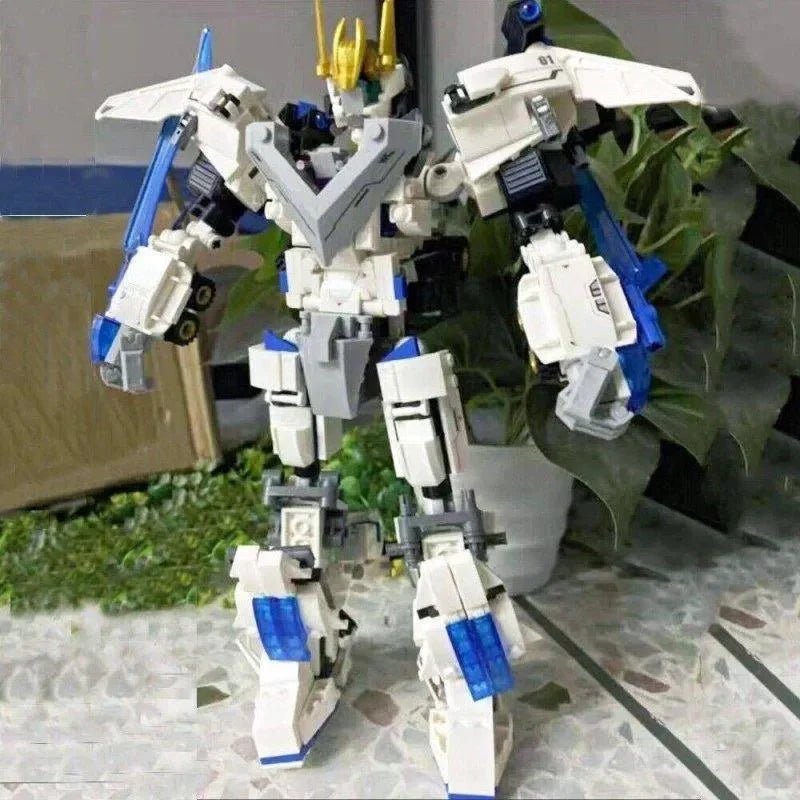 Deformation Wind Blade Mech Robot | 901pcs - Power Brickz