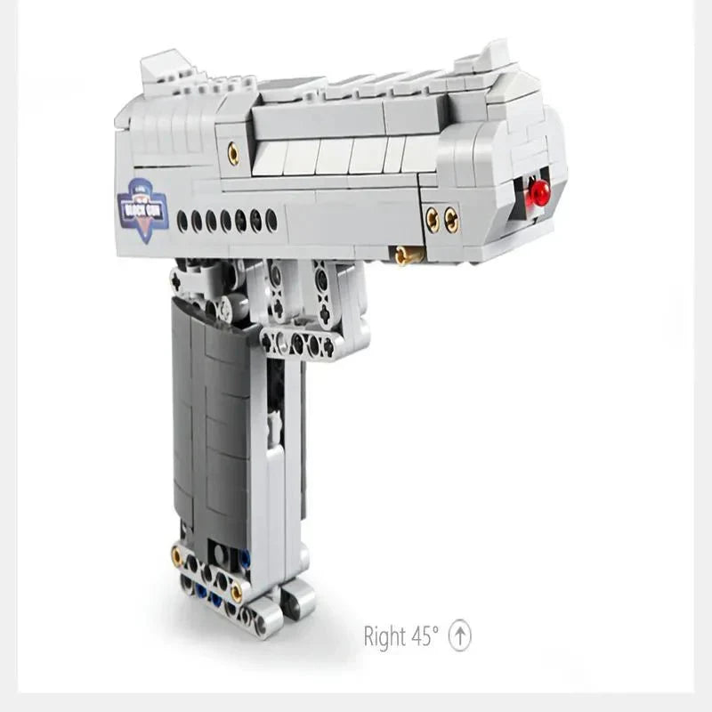 Desert Eagle Pistol Military - Building Set | Power Brickz