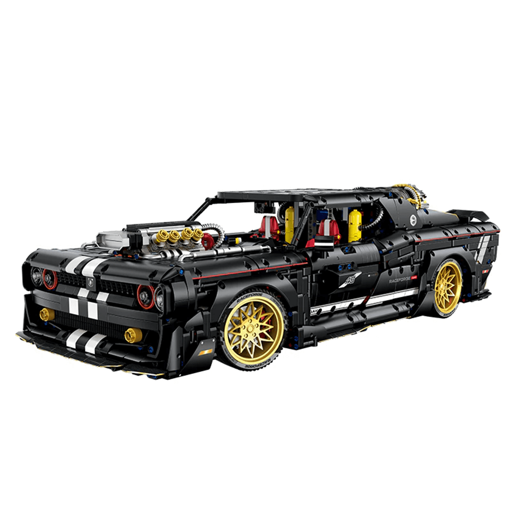 Cyberpunk Muscle Coupe - Building Set | Power Brickz