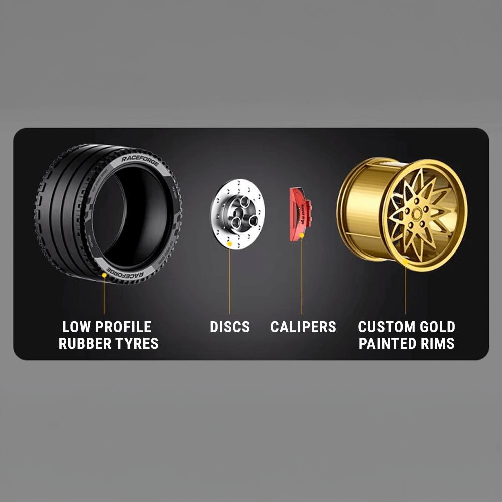 Cyberpunk Muscle Coupe - Building Set | Power Brickz