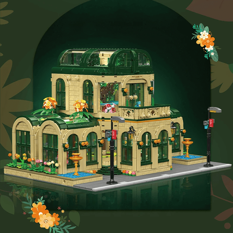 Dome Botanical Gardens - Building Set | Power Brickz