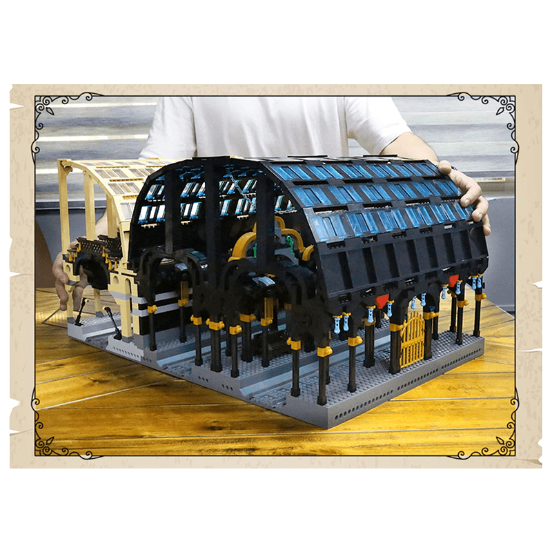 Dual Train Station - Building Set | Power Brickz