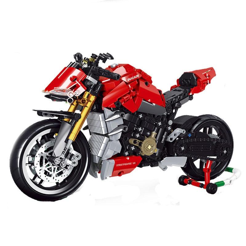 Naked Streetfighter Bike - Building Set | Power Brickz