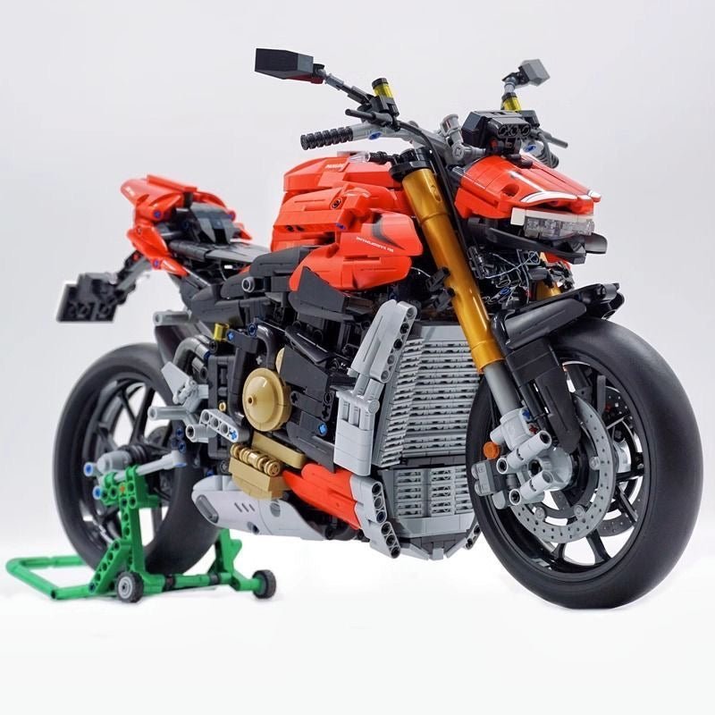 V4 Streetfighter Superbike - Building Set | Power Brickz