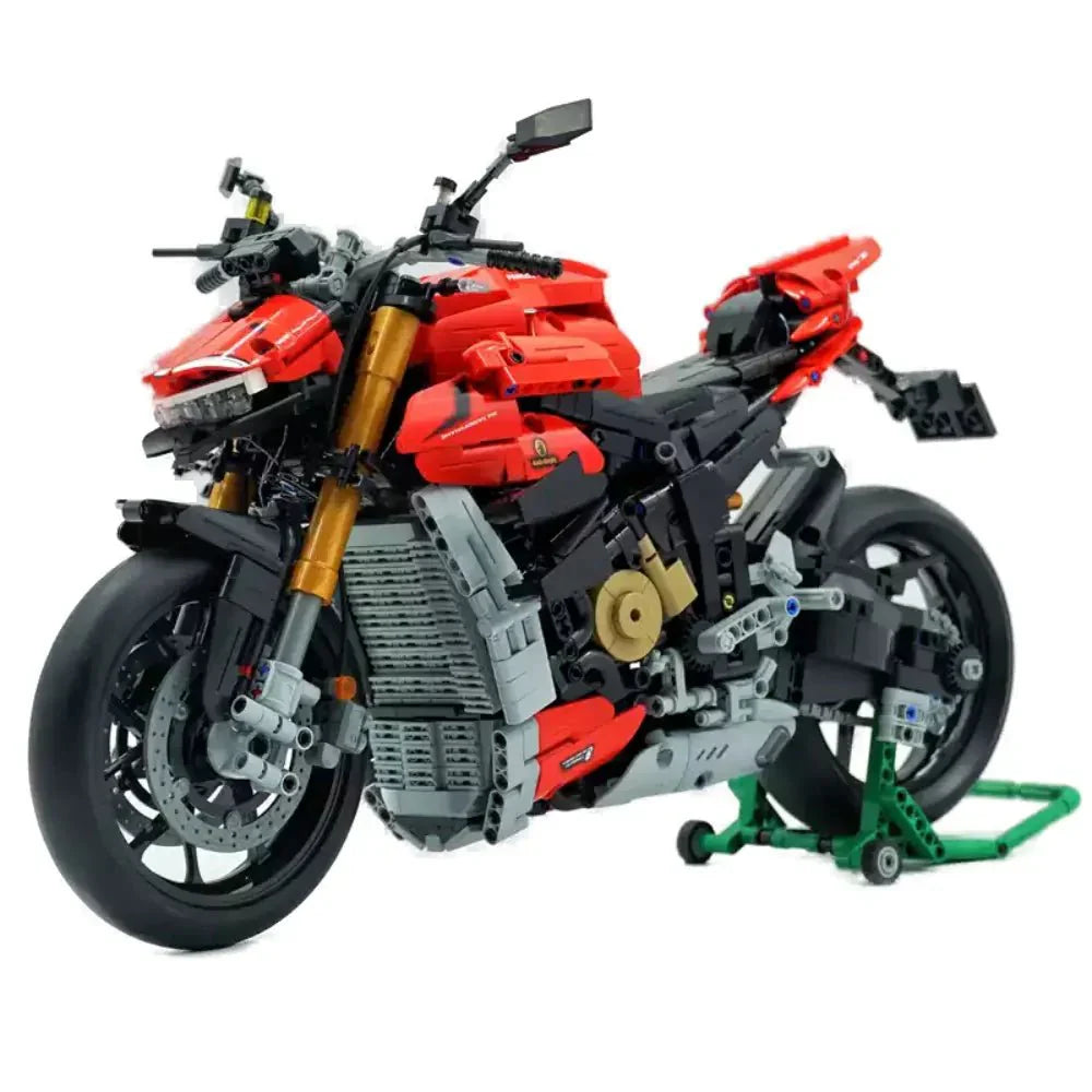 V4 Streetfighter Superbike - Building Set | Power Brickz