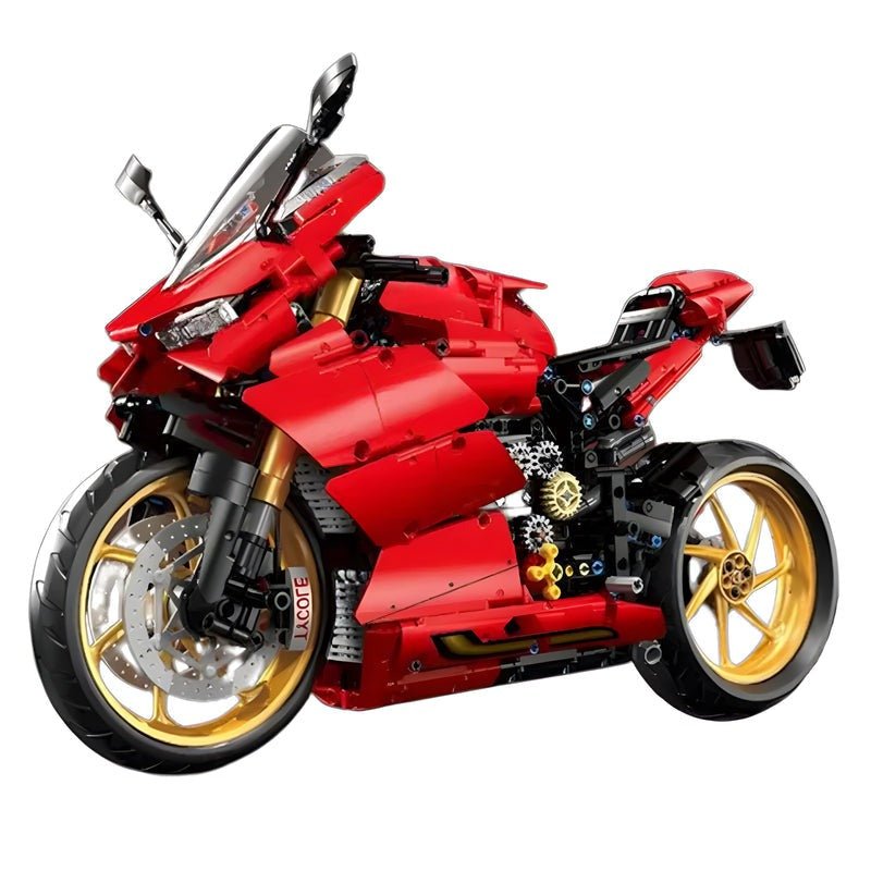 V4 Racing Superbike - Building Set | Power Brickz