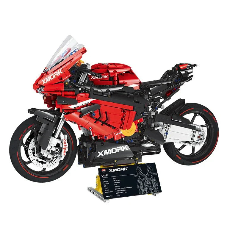 V4 Streetfighter Superbike - Building Set | Power Brickz