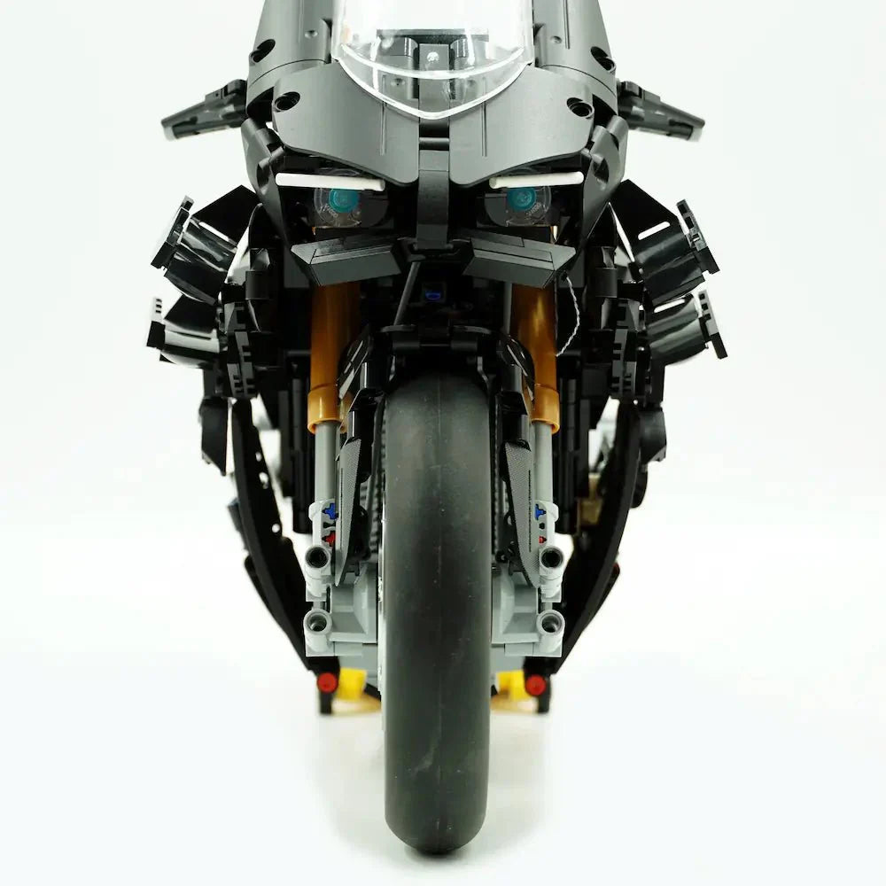 High-Performance Superbike Concept – Black - Building Set | Power Brickz