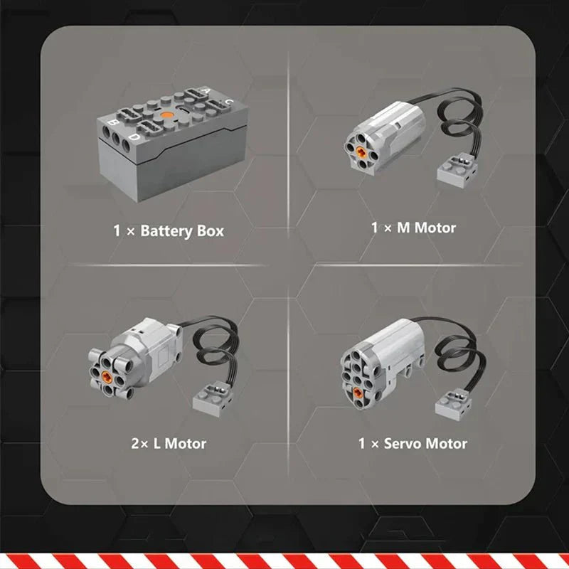 Dump Truck with Trailer - Building Blocks Set | Power Brickz