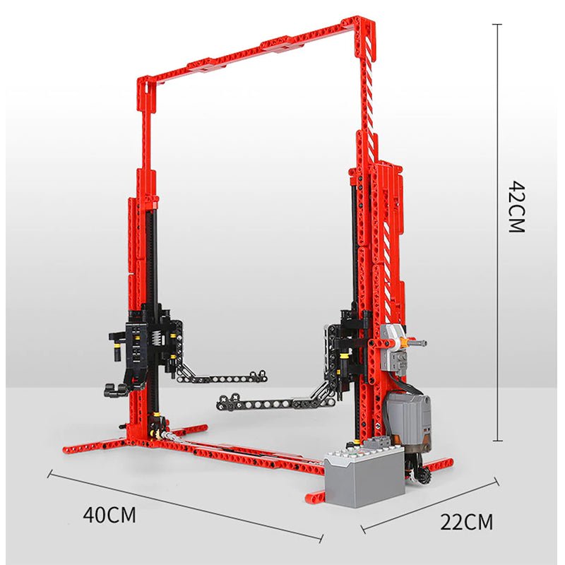 Electric Car Lift - Building Set | Power Brickz