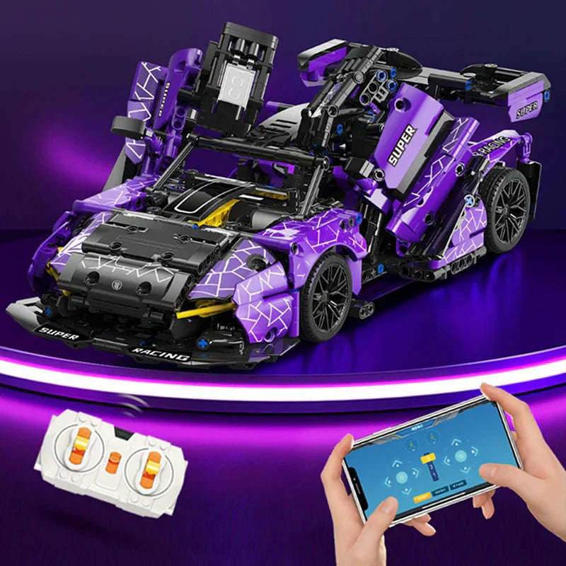 Futuristic Electric Concept - Building Blocks Set | Power Brickz