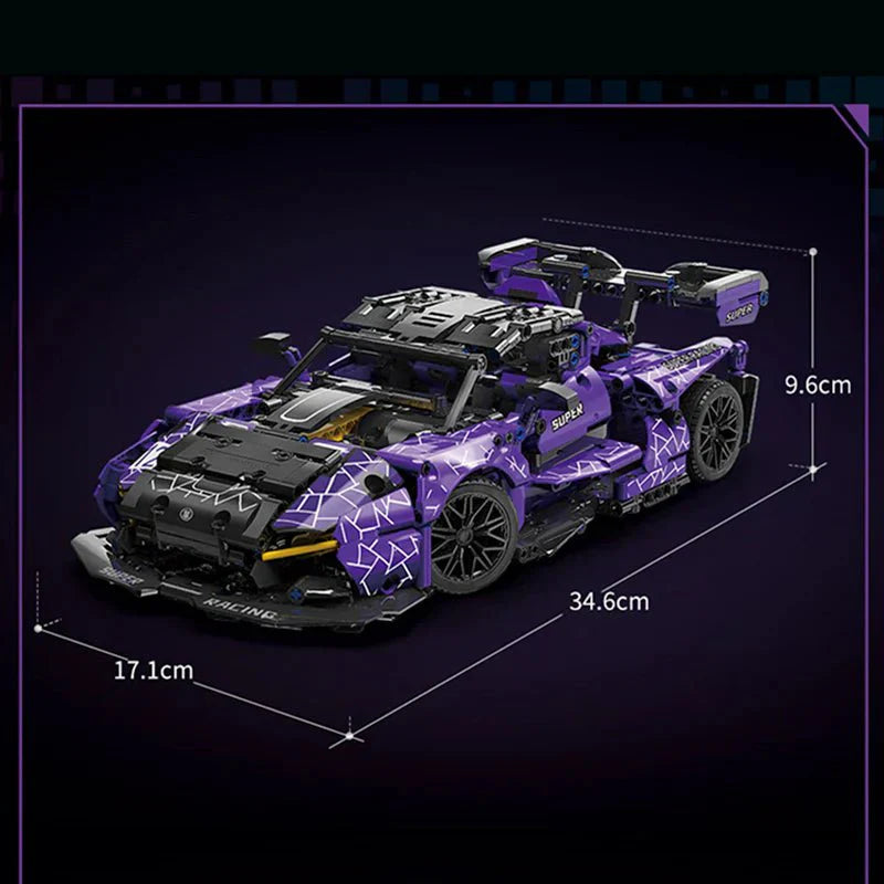 Futuristic Electric Concept - Building Blocks Set | Power Brickz