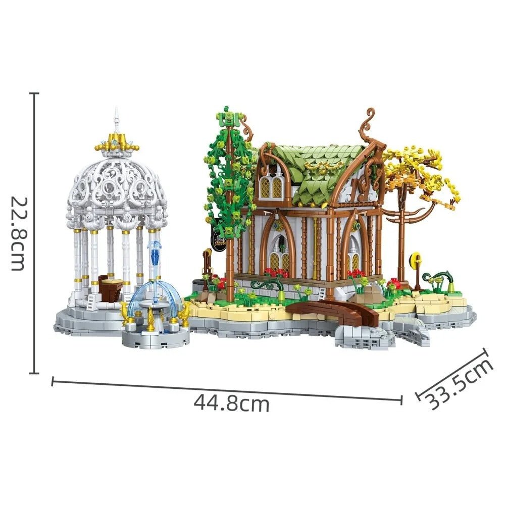 Elven Mountain Sanctuary | 37897pcs - Power Brickz