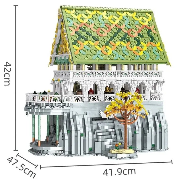 Elven Mountain Sanctuary | 37897pcs - Power Brickz