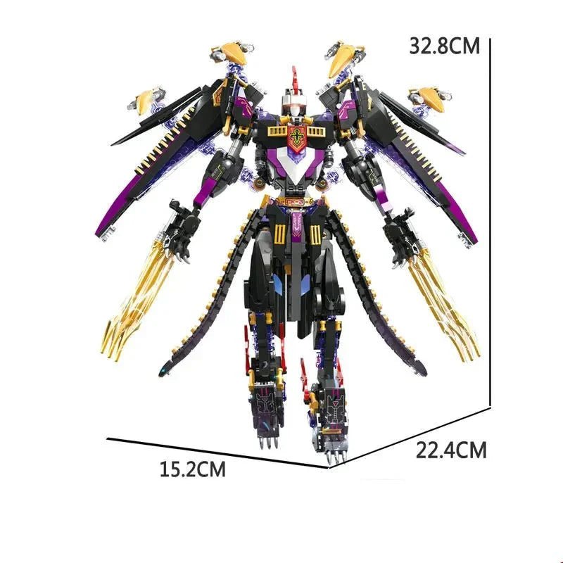 Endless Dawn Calamity Knight Mecha Rider | 1341pcs - Power Brickz