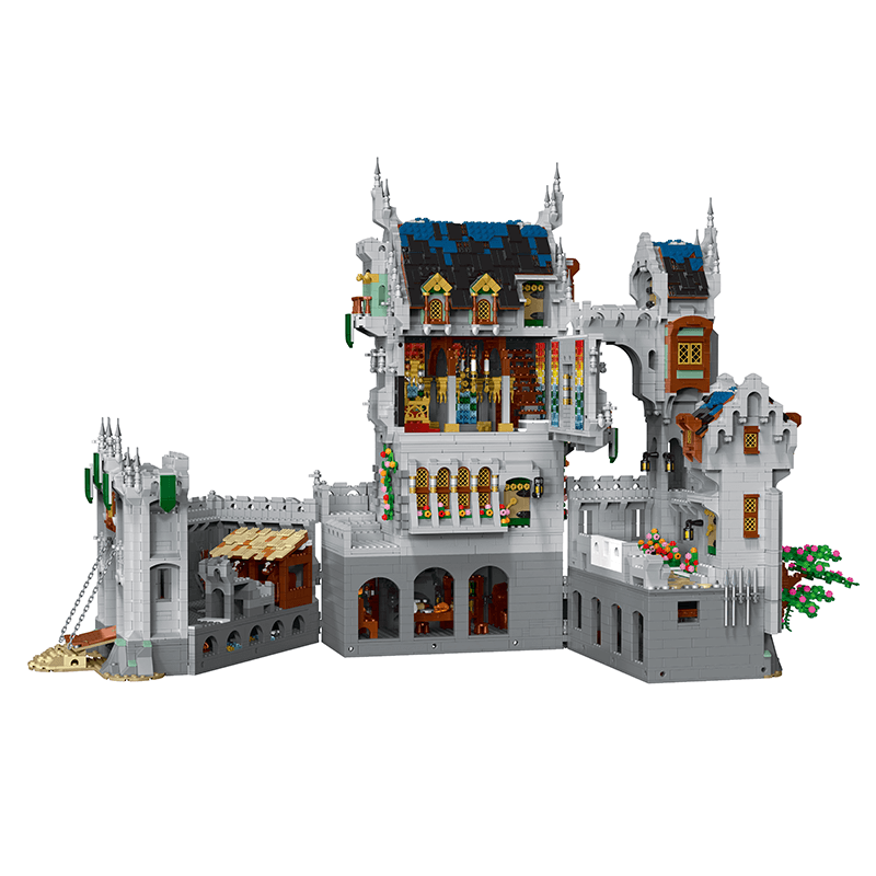 European Medieval Castle - Building Set | Power Brickz