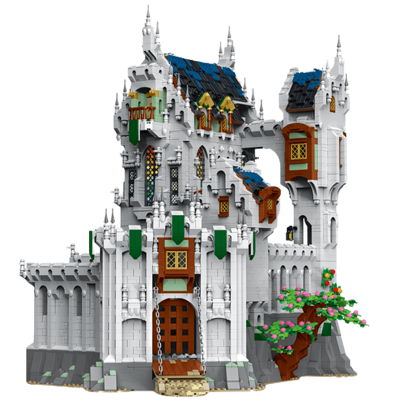 European Medieval Castle - Building Set | Power Brickz