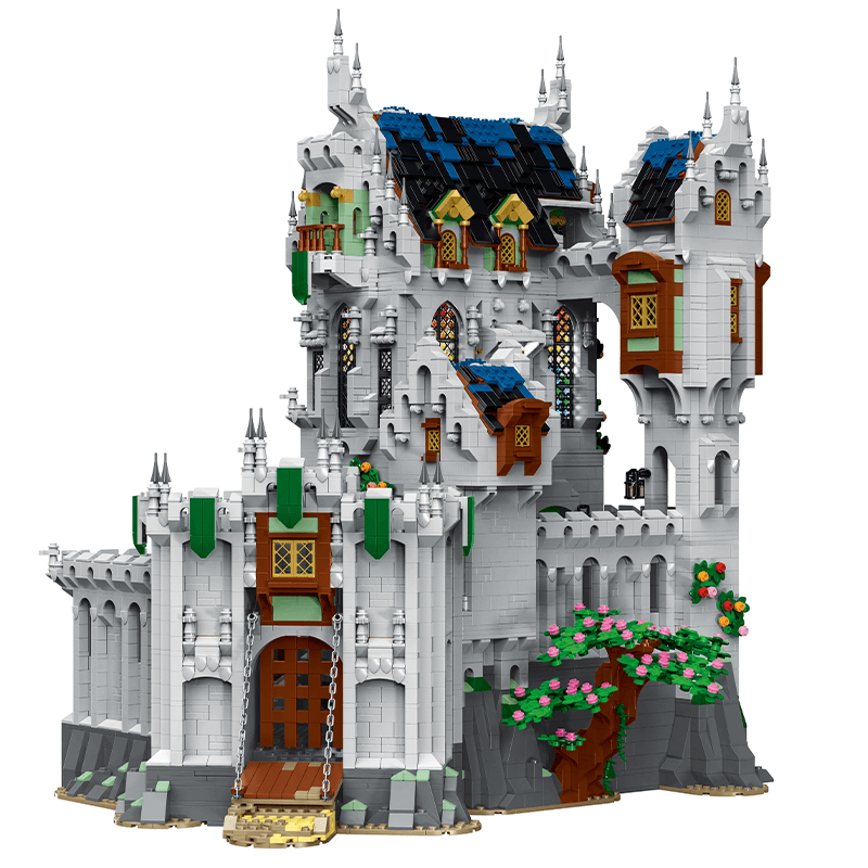 European Medieval Castle - Building Set | Power Brickz