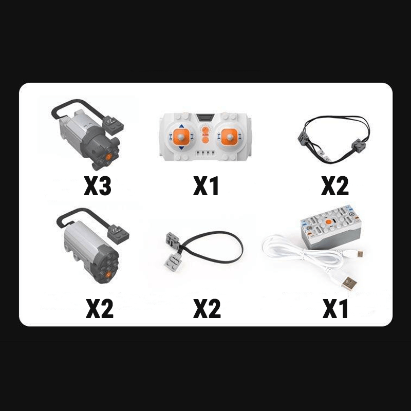 EV H2 Pickup RC - Building Blocks Set | Power Brickz