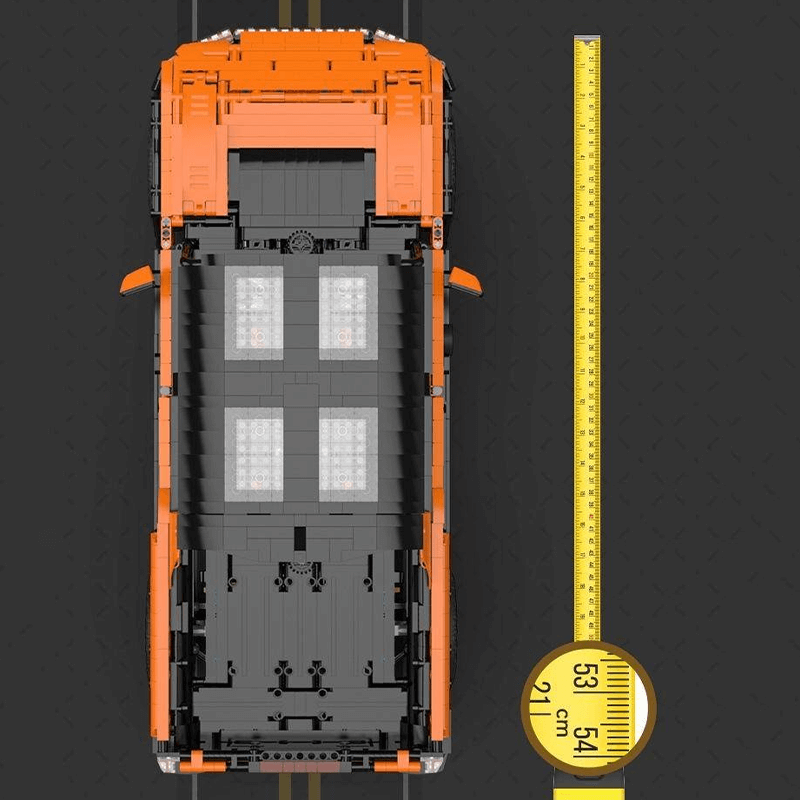 EV H2 Pickup RC - Building Blocks Set | Power Brickz