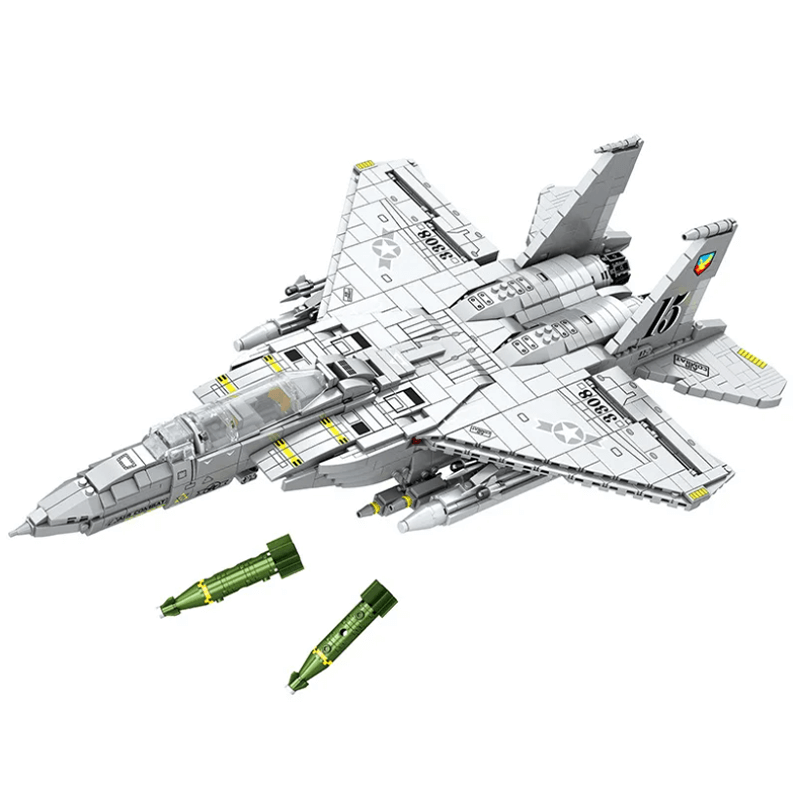 F-15 Strike Eagle - Building Set | Power Brickz