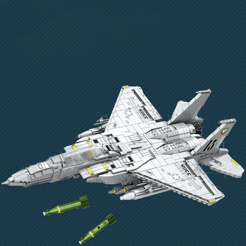 F-15 Strike Eagle - Building Set | Power Brickz