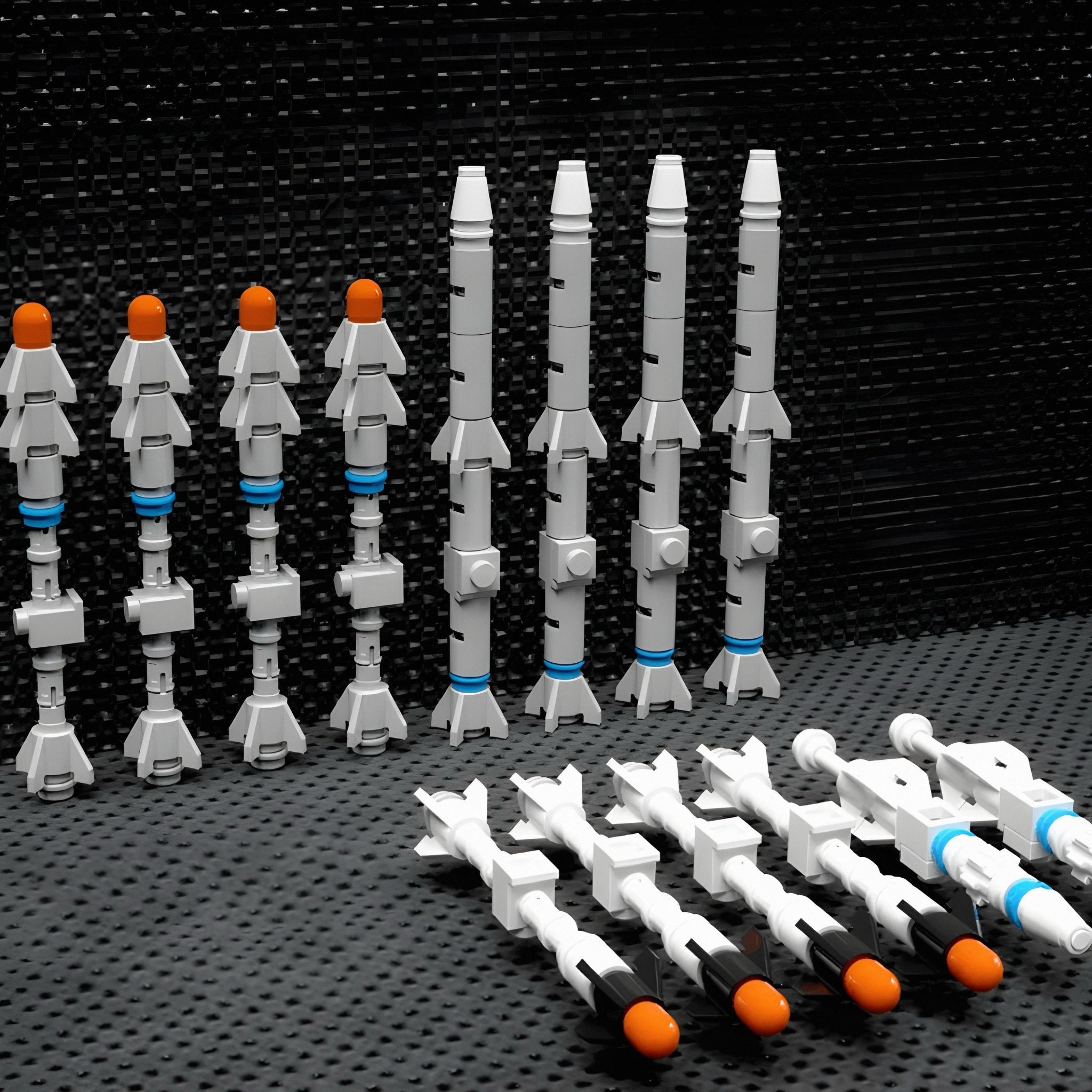 F16 Fighter Jet - Building Set | Power Brickz