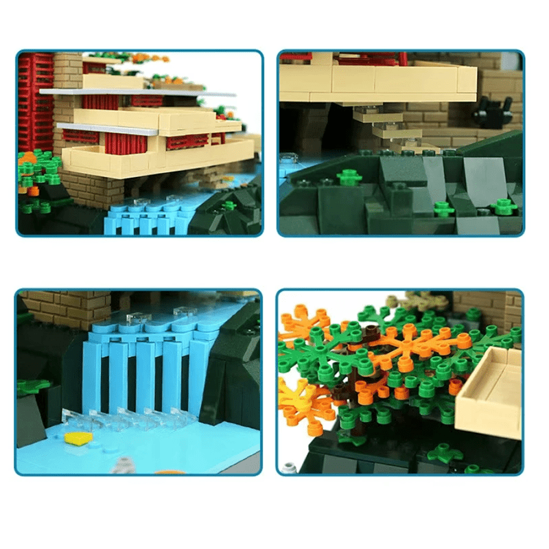 Fallingwater Villa - Building Set | Power Brickz