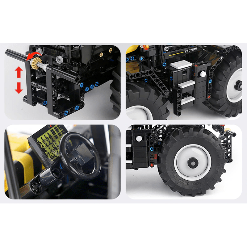 High-Speed Farm Tractor - Building Set | Power Brickz