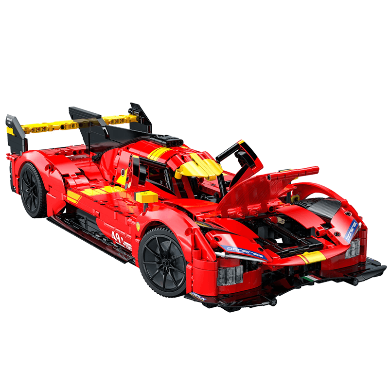 Le Mans Hybrid Prototypep - Building Blocks Set | Power Brickz