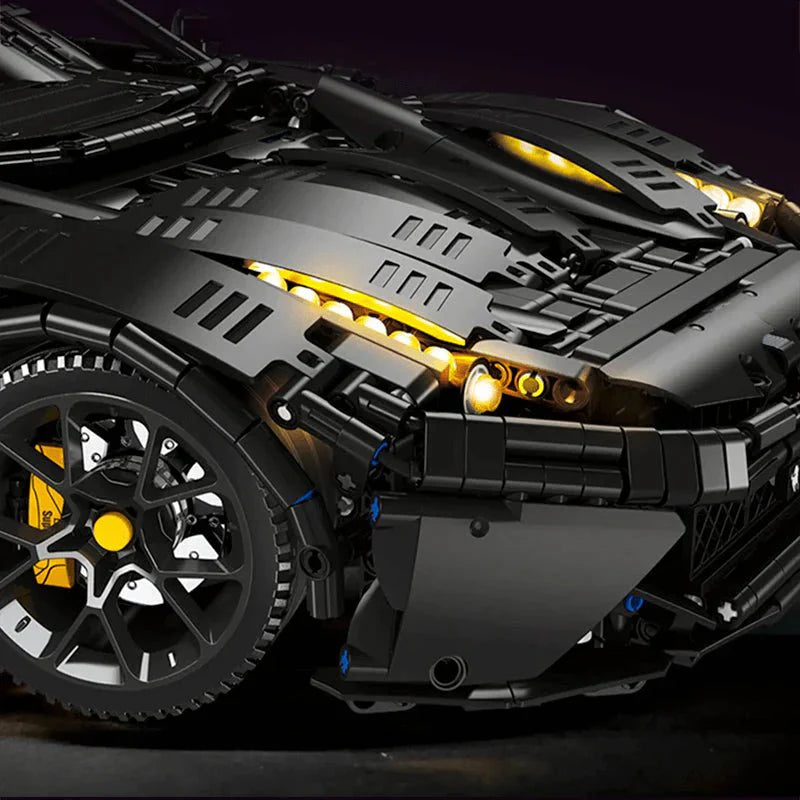 VGrand Tourer Supercar - Building Blocks Set | Power Brickz