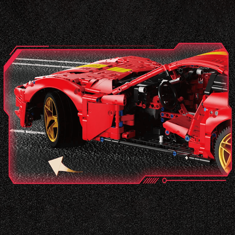 VFItalian Grand Tourer - Building Blocks Set | Power Brickz