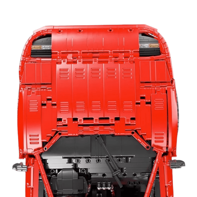 Twin-Turbo FSupercar Icon - Building Blocks Set | Power Brickz