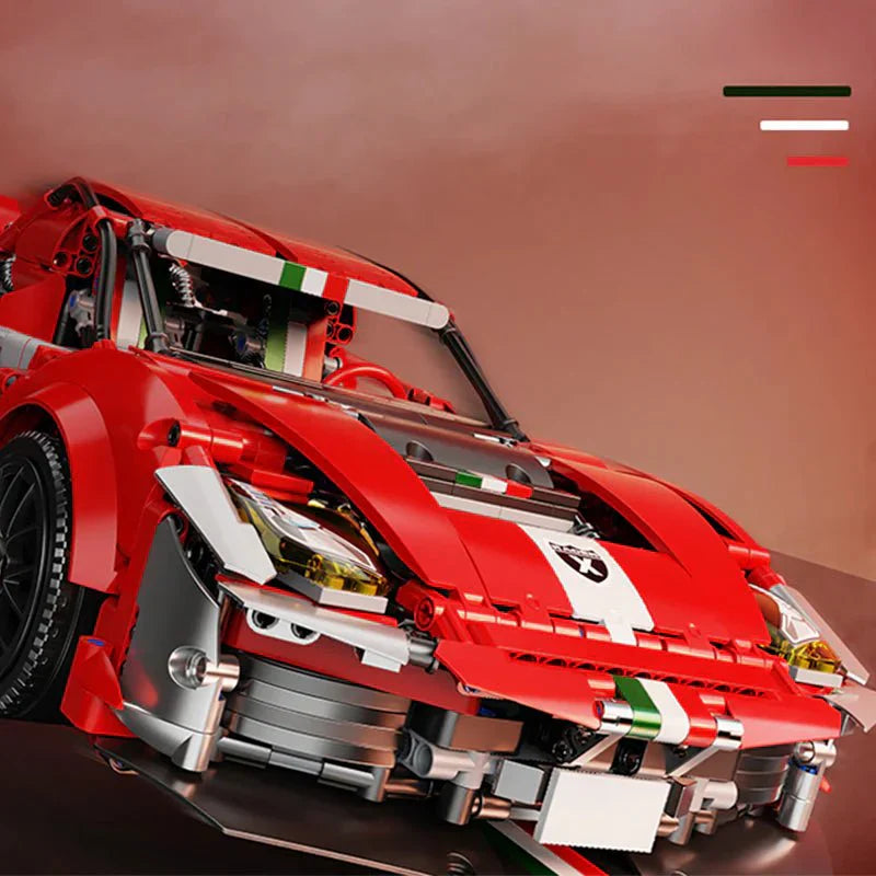 Mid-Engine GT Prototype - Building Blocks Set | Power Brickz