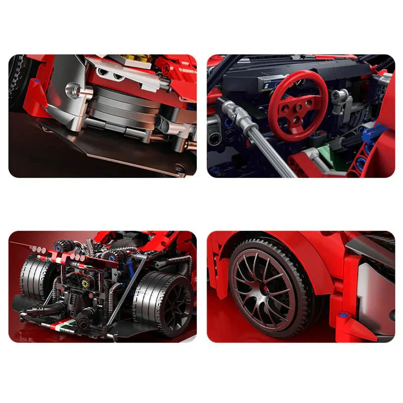 Mid-Engine GT Prototype - Building Blocks Set | Power Brickz