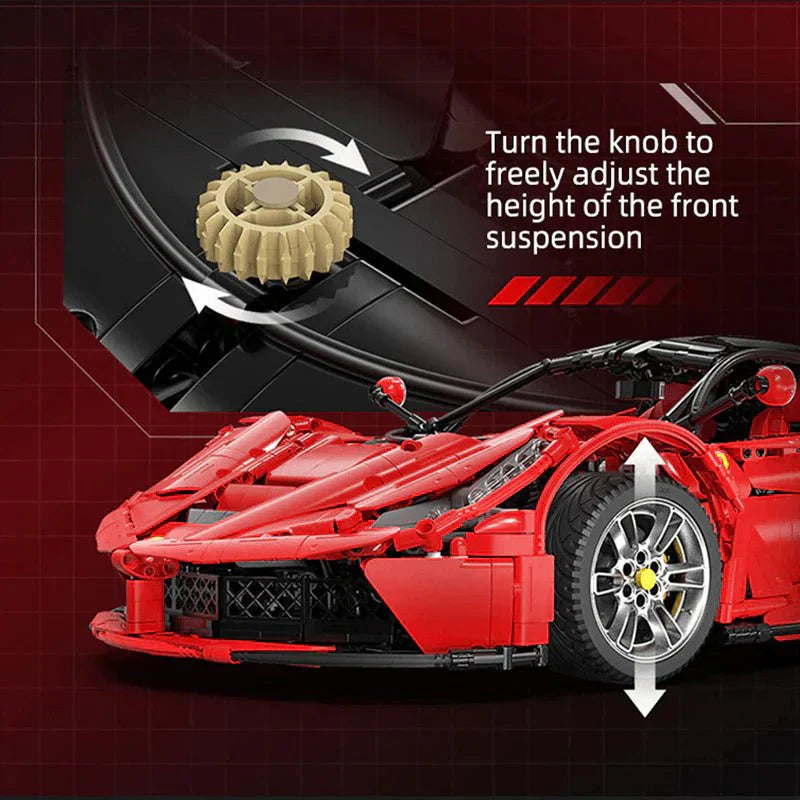 Hybrid VFlagship Hypercar - Building Blocks Set | Power Brickz