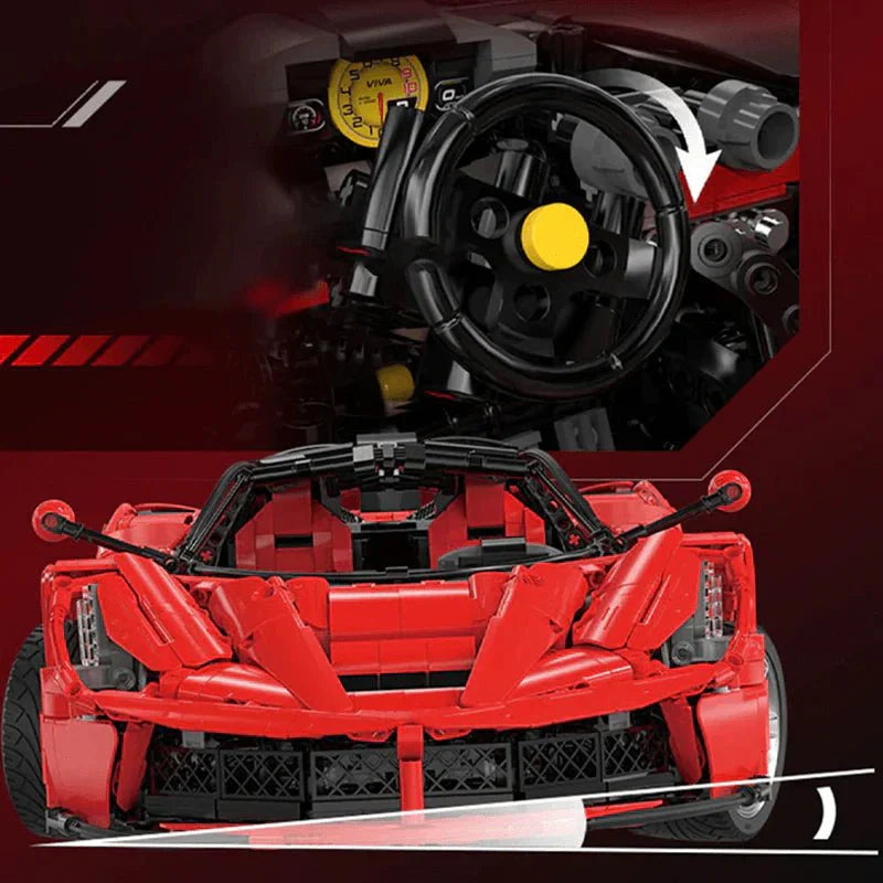 Hybrid VFlagship Hypercar - Building Blocks Set | Power Brickz