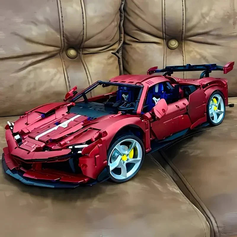 SFXX Stradale Supercar Spider - Building Blocks Set | Power Brickz