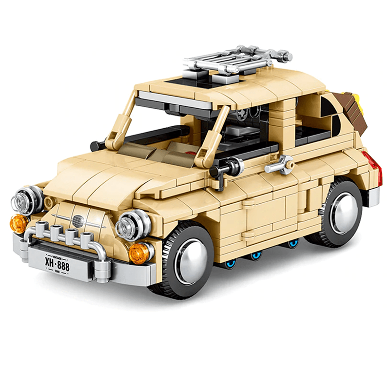 ClassicItalian City Car - Building Blocks Set | Power Brickz
