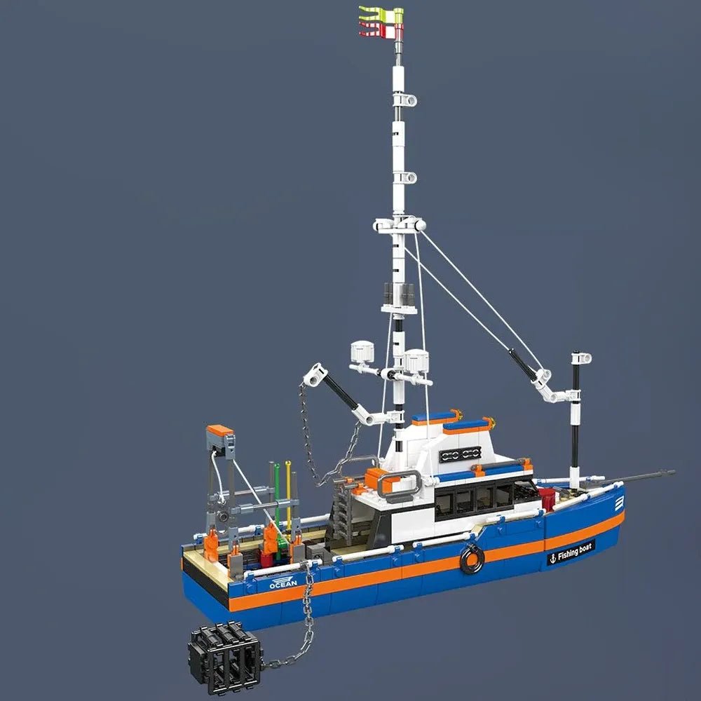 Fishing Boat | 808pcs - Power Brickz
