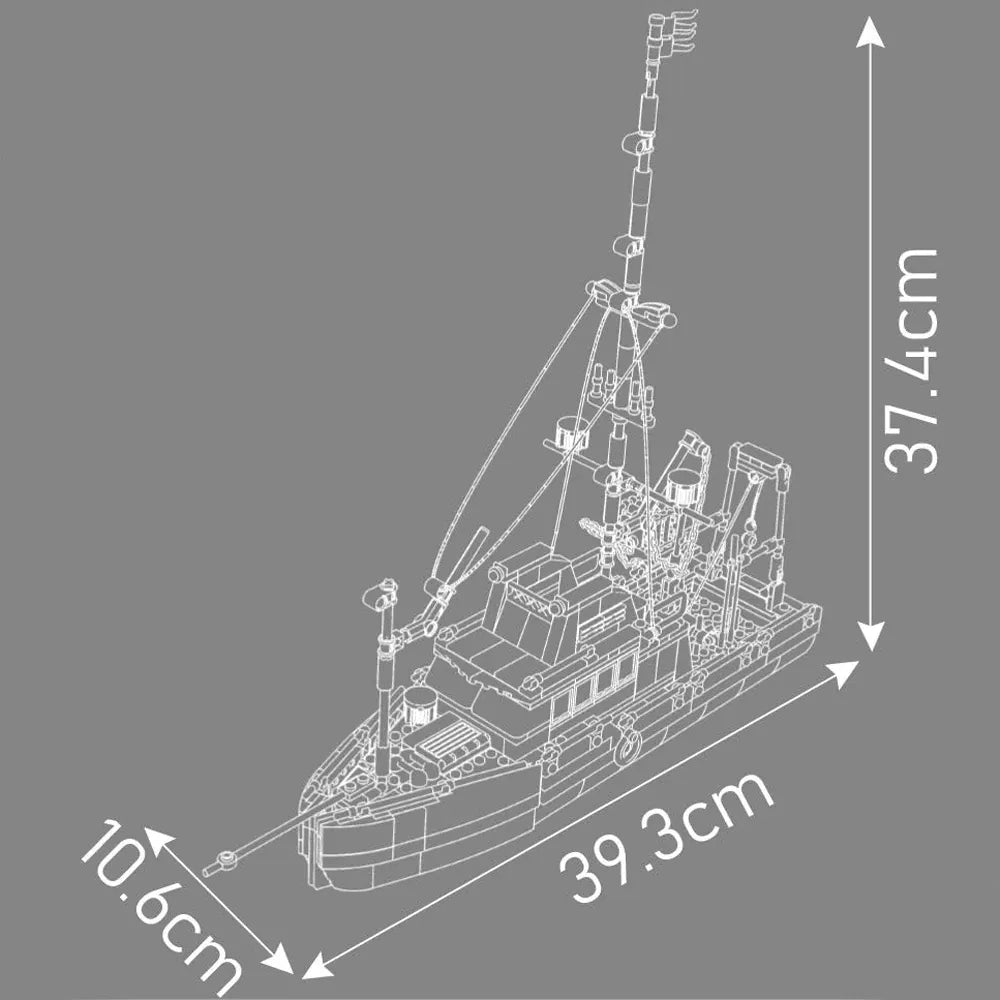 Fishing Boat | 808pcs - Power Brickz
